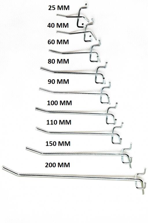 Zawieszka narzędziowa druciana pojedyńcza dł. 110 mm, fi 4 mm PROMOCJA (6)