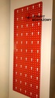 Płyta perforowana czerwona 225x505x15 mm - 10 szt. (szerokość x wysokość x głębokość-rant) (4)