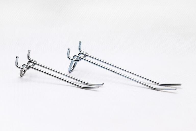 Zawieszka druciana podwójna cynkowana dł. 120 mm rozstaw 15 mm (3)