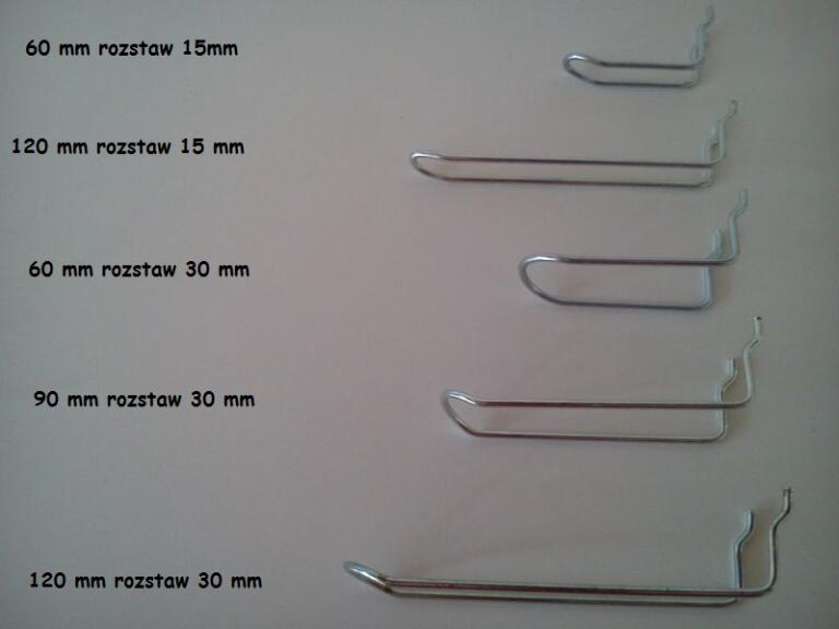 Zawieszka druciana zamknięta cynkowana dł. 60 mm rozstaw 30 mm (8)