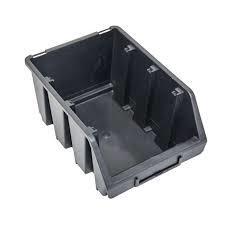Pudełko plastikowe Ergobox 2 czarne firmy Patrol 116 x 161 x 75 mm