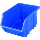 Zestaw pudełek niebieskich Ergobox 1 + płyta perforowana czerwona 225x505x15 mm (szerokość x wysokość x głębokość-rant) (4)