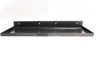 Półka blaszana duża czarna 450x175 mm (10)