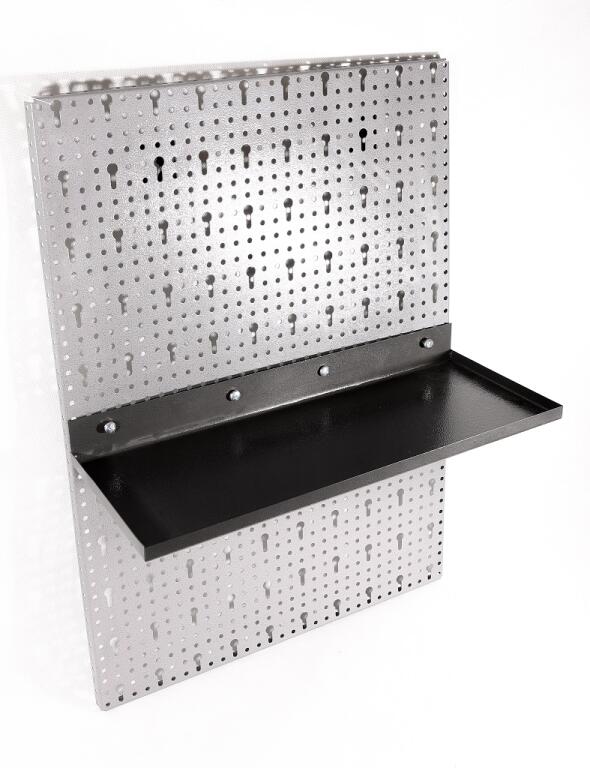 Półka blaszana duża czarna 450x175 mm - 10 szt. (7)