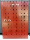 Płyta perforowana szara 450x630x15 mm. (szerokość x wysokość x głębokość-rant) (4)