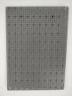 Płyta perforowana szara 450x630x15 mm - 10 szt. (szerokość x wysokość x głębokość-rant)