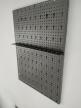 Płyta perforowana czerwona 450x630x15 mm. (szerokość x wysokość x głębokość-rant) (5)