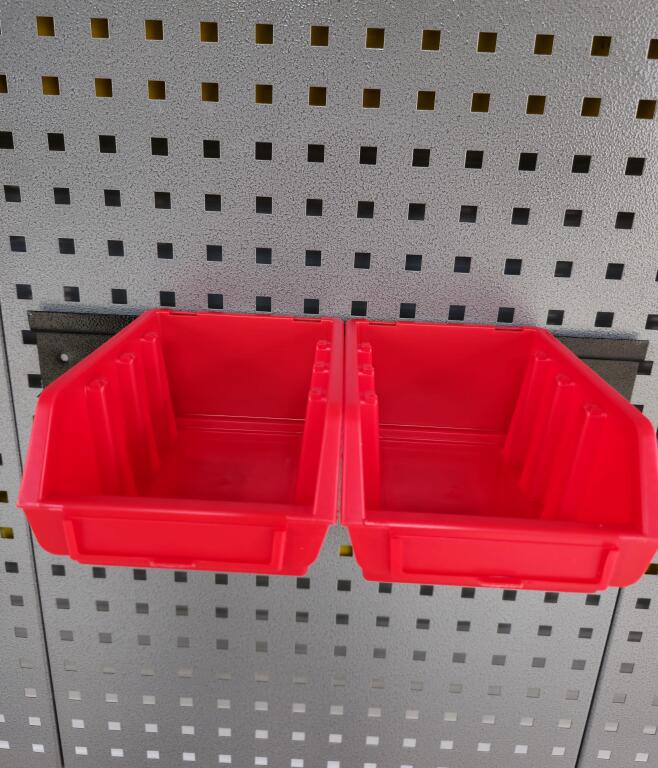 Zawieszka blaszana na pudełka plastikowe szyna 36 cm