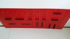 Ścianka narzędziowa czerwona duża 6 płyt perforowanych dodatkowo dedykowany kpl. 22 zawieszek (6)