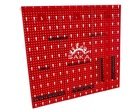  Ścianka narzędziowa czerwona mała 3 płyty perforowane dodatkowo dedykowany kpl. 14 zawieszek (1)