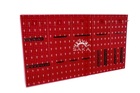 Ścianka narzędziowa czerwona mała 5 płyt perforowanych dodatkowo dedykowany kpl. 22 zawieszek (5)