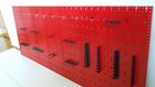 Ścianka narzędziowa czerwona mała 7 płyt perforowanych dodatkowo dedykowany kpl. 22 zawieszek (6)