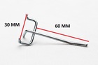 Zawieszka narzędziowa druciana pojedyńcza dł. 60 mm, fi 3 mm (1)